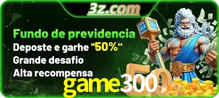 Promoções Apostas Esportivas game300